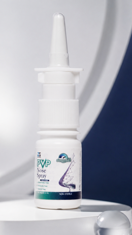 ขวดจริง PVP Nose Spray ขนาด 12 ml พร้อมฉลากจริง